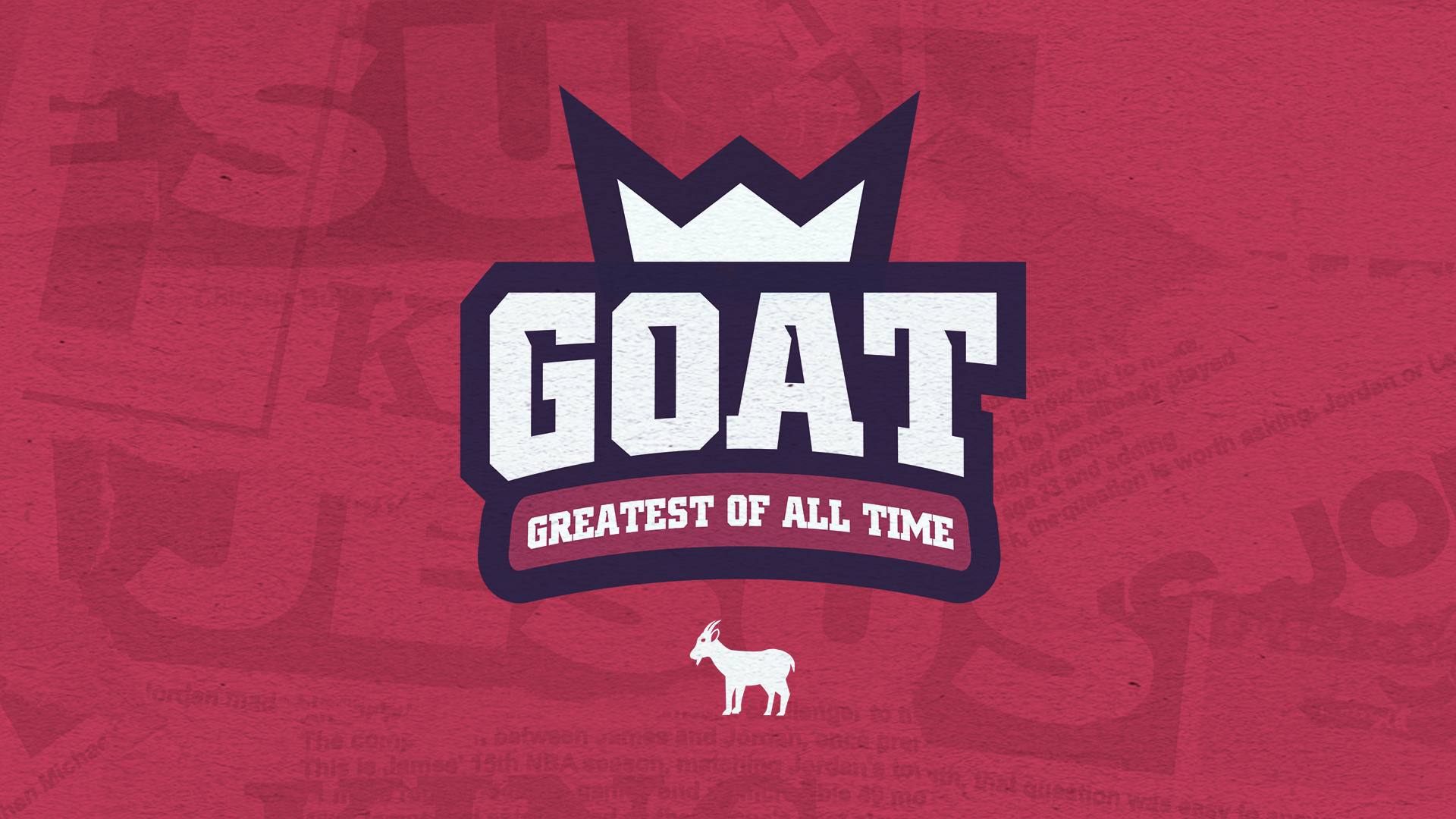 G O A T GREATEST OF ALL TIME Granger Community Church